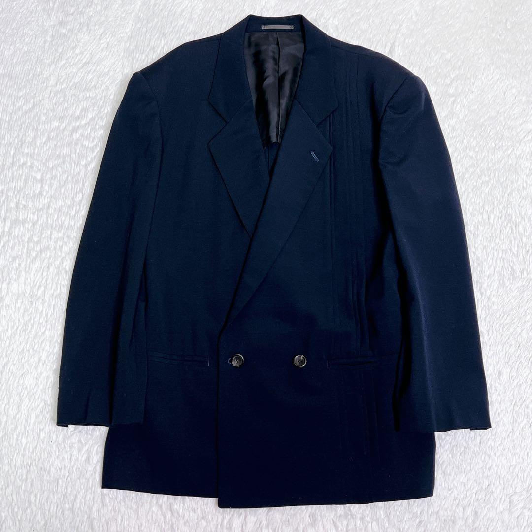 Rare 90s HIROMICHI NAKANO deformed pleats double jacket