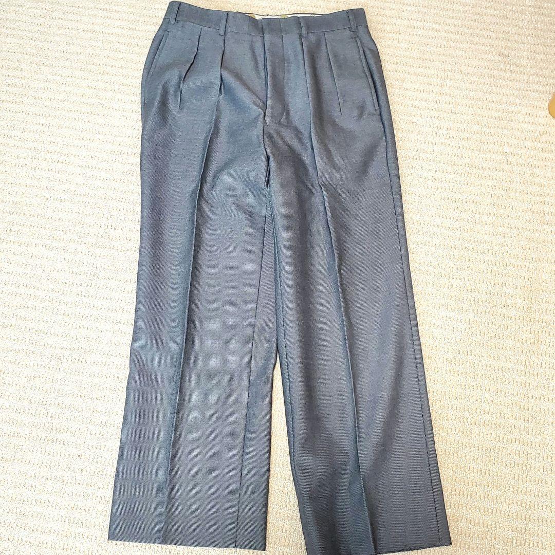 Beautiful item✨BURBERRYS suit silver gray double setup AB4