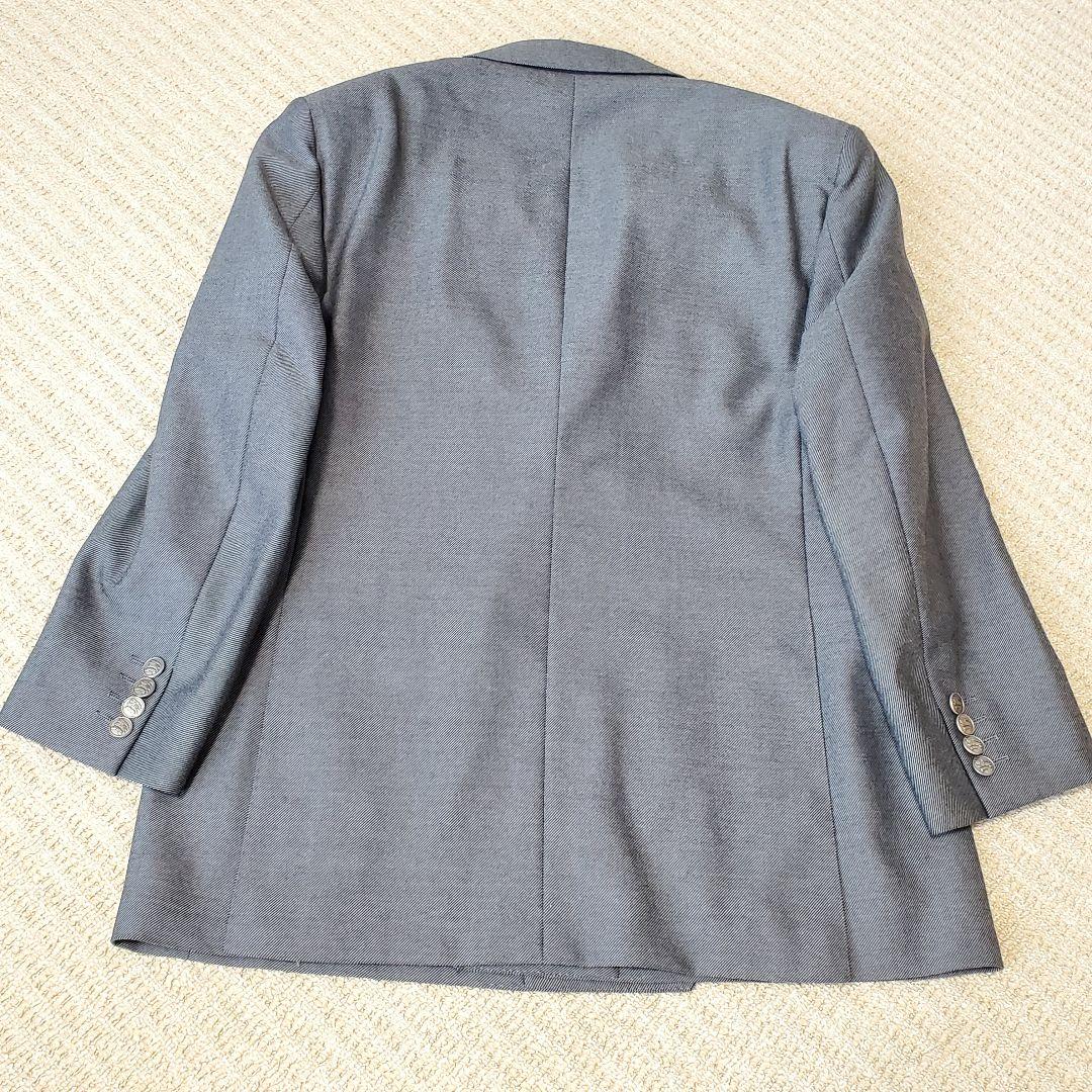 Beautiful item✨BURBERRYS suit silver gray double setup AB4