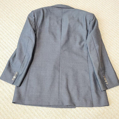 Beautiful item✨BURBERRYS suit silver gray double setup AB4