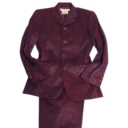 KATHARINE HAMNETT Bordeaux Flare Y2K Suit M
