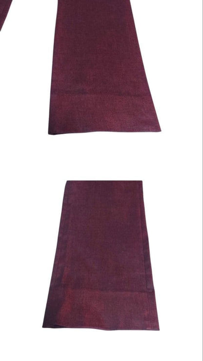 KATHARINE HAMNETT Bordeaux Flare Y2K Suit M