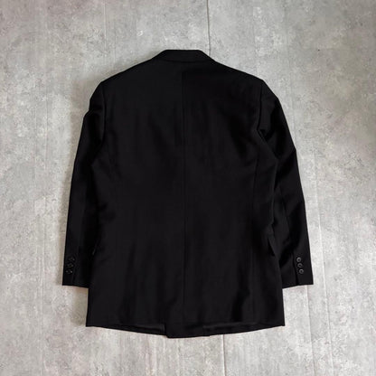 Vintage Double Breasted Setup 6B Black Ceremonial Occasions