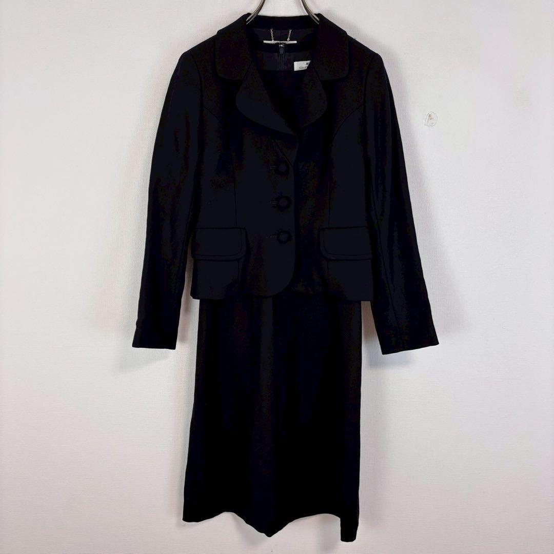 ◆Courreges [S] One-piece suit semi-formal tailored jacket
