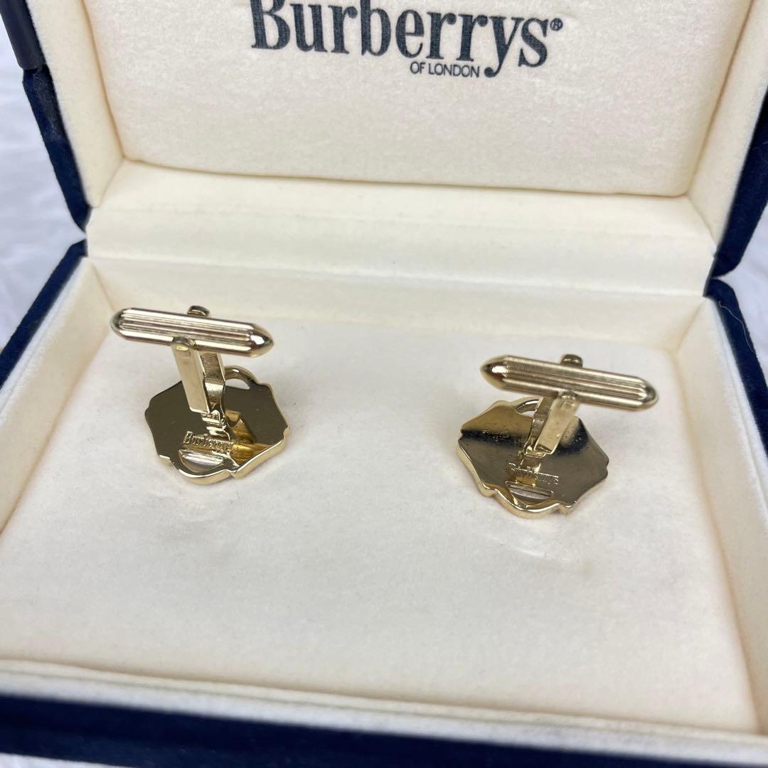 Burberrys✨Burberry✨Cufflinks✨Cufflinks✨Knight logo✨Gold✨With box