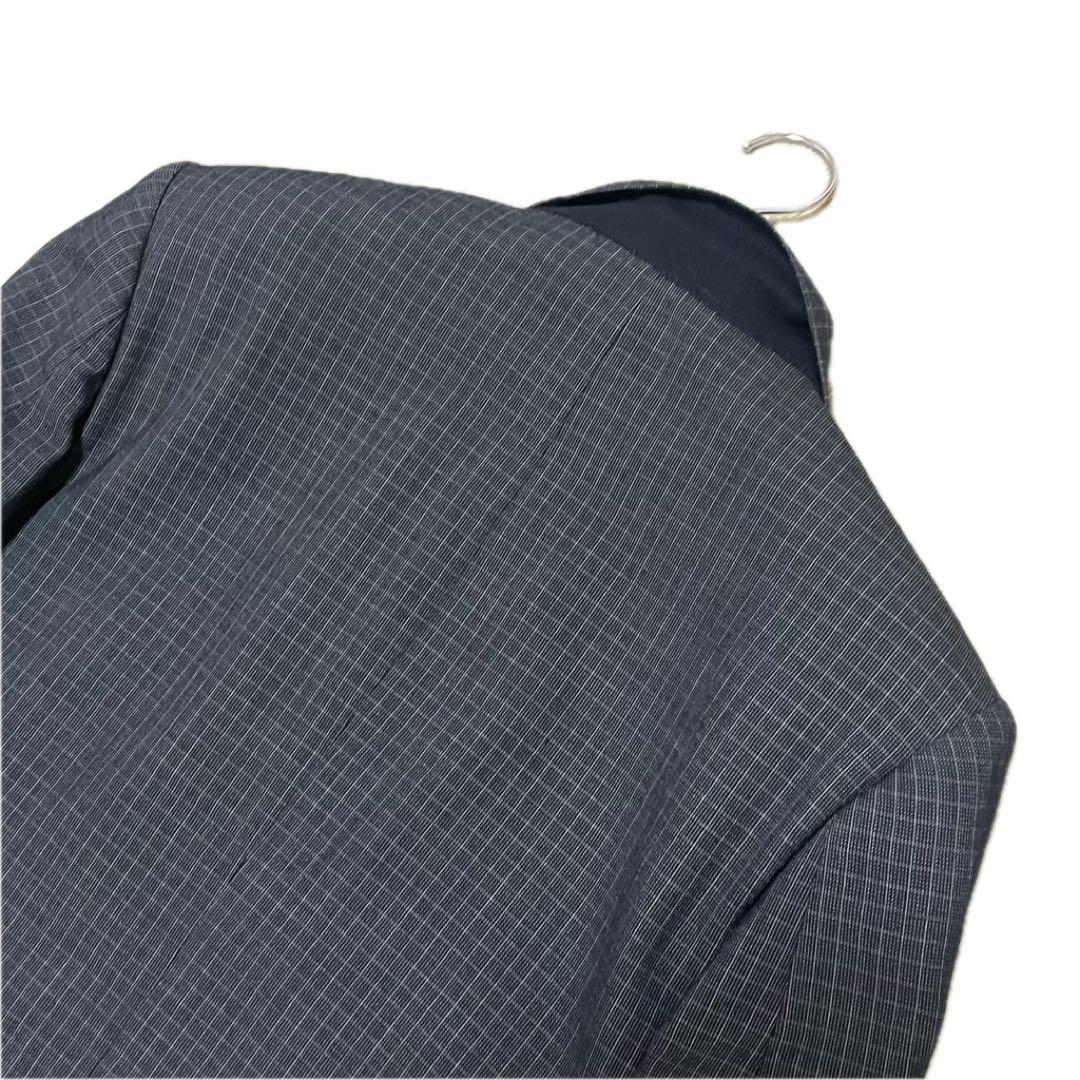 ✨Unused✨Yohji Yamamoto double suit check dark gray M