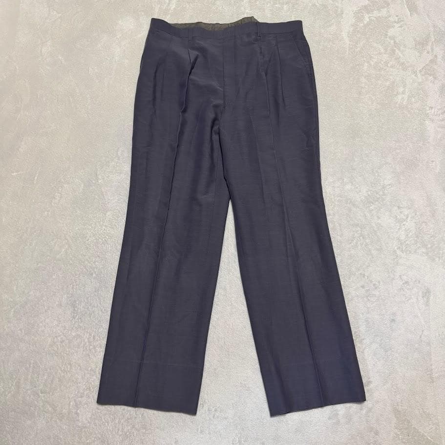 Nina Ricci Setup Suit 2B Single Purple Mohair Vintage