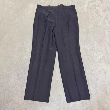 Nina Ricci Setup Suit 2B Single Purple Mohair Vintage