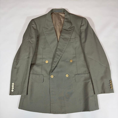Burberry's Double Suit Gold Button Horse Logo 80s 90s Masaki Suda