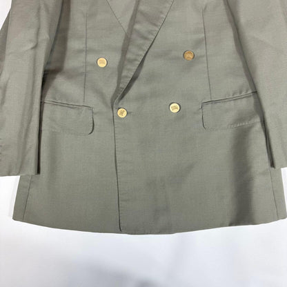 Burberry's Double Suit Gold Button Horse Logo 80s 90s Masaki Suda