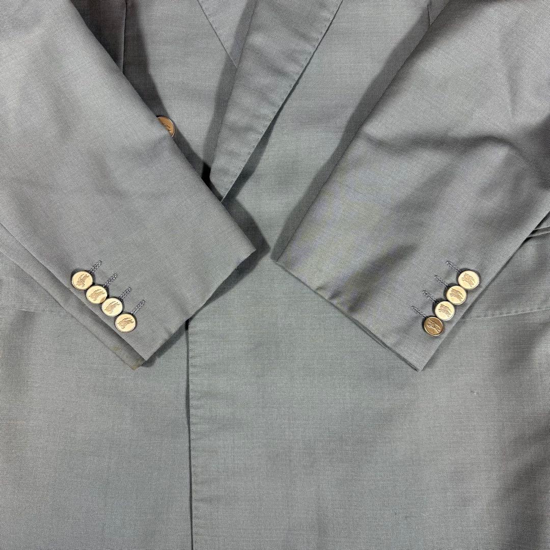 Burberry's Double Suit Gold Button Horse Logo 80s 90s Masaki Suda