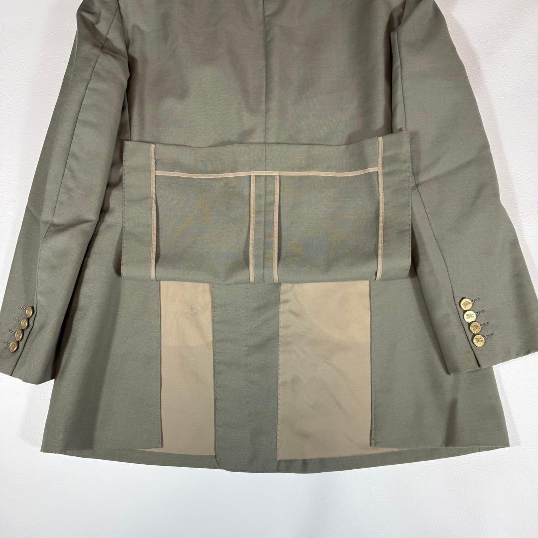 Burberry's Double Suit Gold Button Horse Logo 80s 90s Masaki Suda