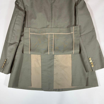 Burberry's Double Suit Gold Button Horse Logo 80s 90s Masaki Suda