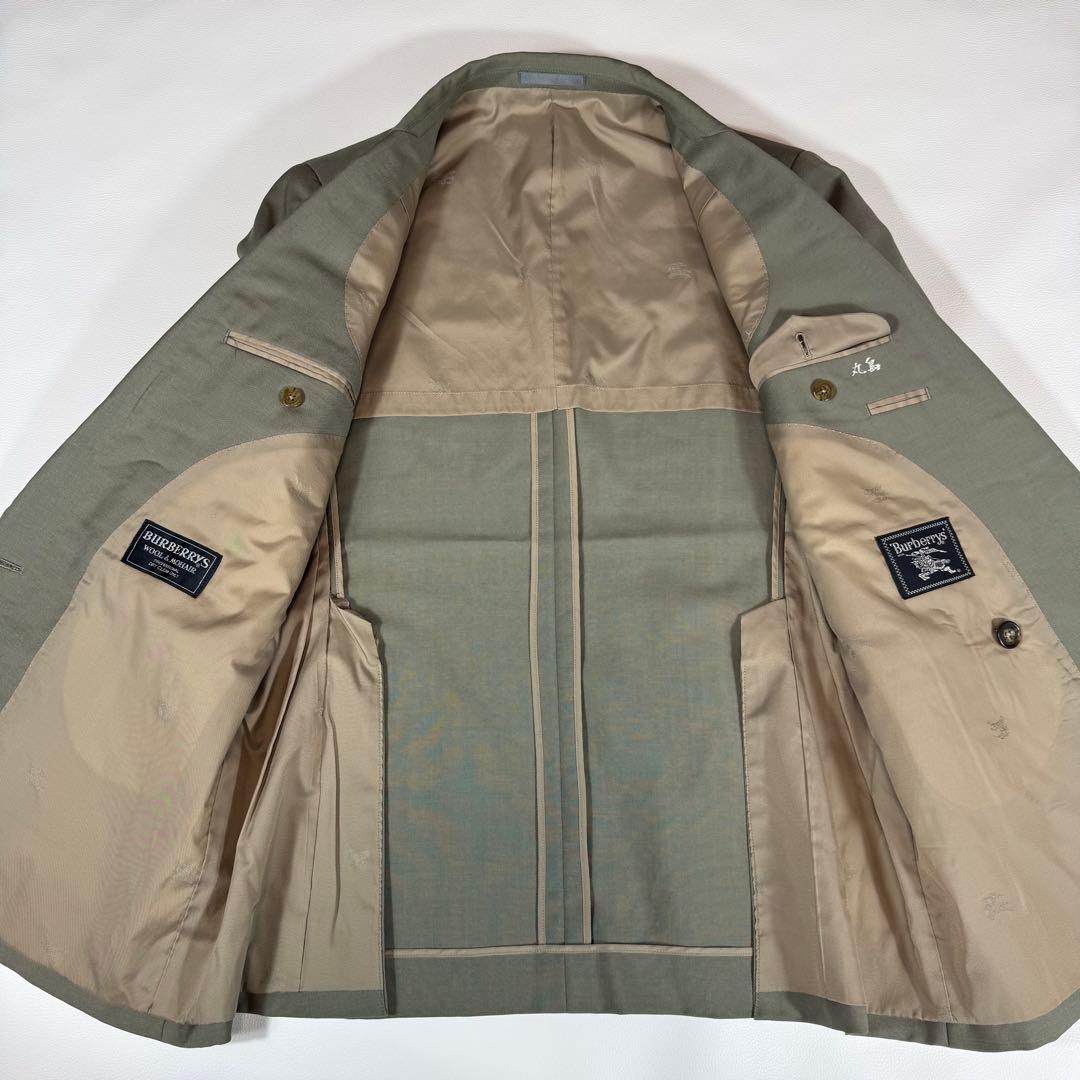 Burberry's Double Suit Gold Button Horse Logo 80s 90s Masaki Suda