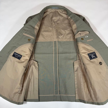 Burberry's Double Suit Gold Button Horse Logo 80s 90s Masaki Suda