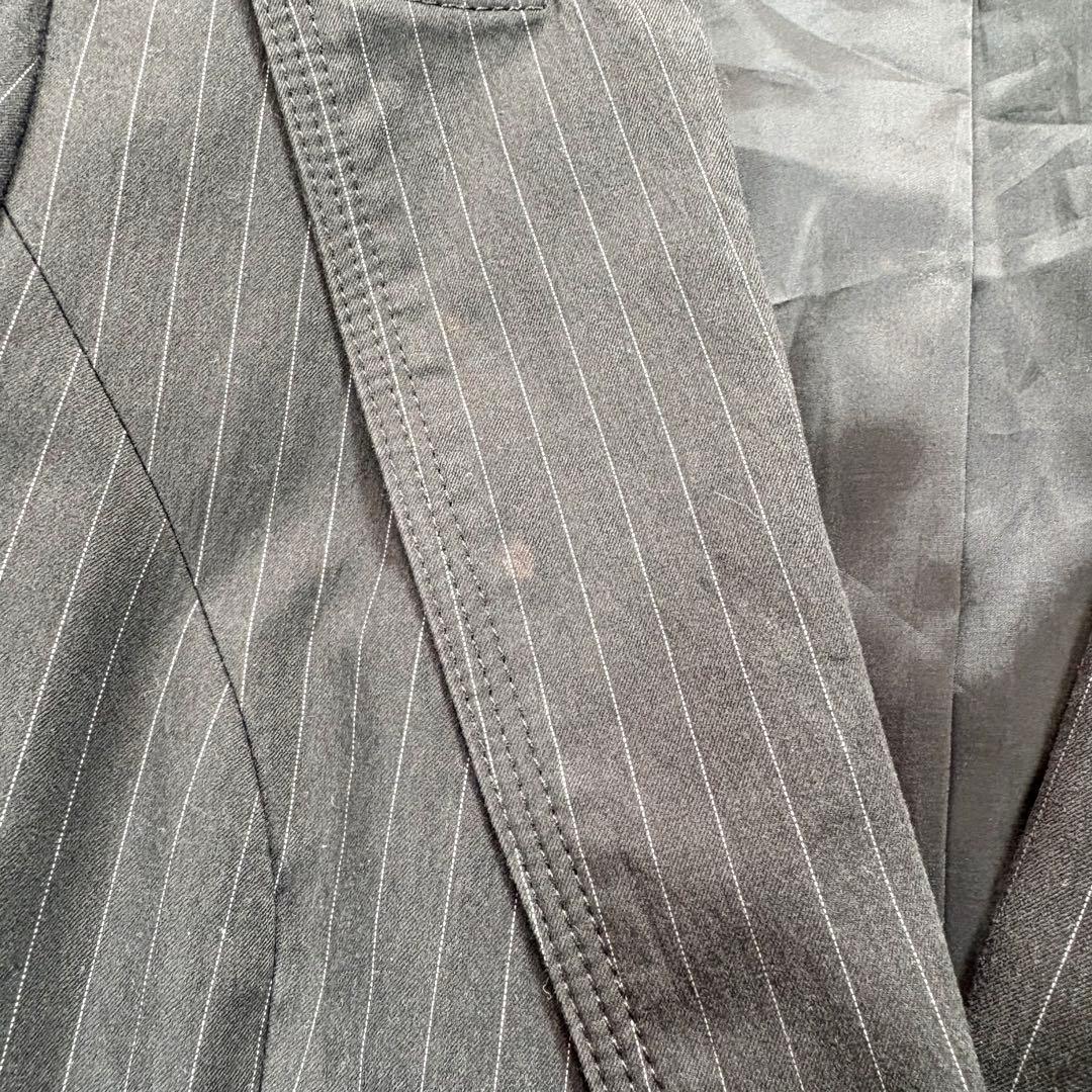 [Lautreamont] M Women's Tailored Jacket Black Stripe 2