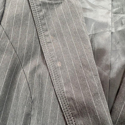 [Lautreamont] M Women's Tailored Jacket Black Stripe 2