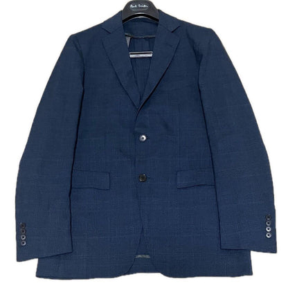 ORIHICA SOLOTEX Washable Suit Navy Glen Check Lightweight L