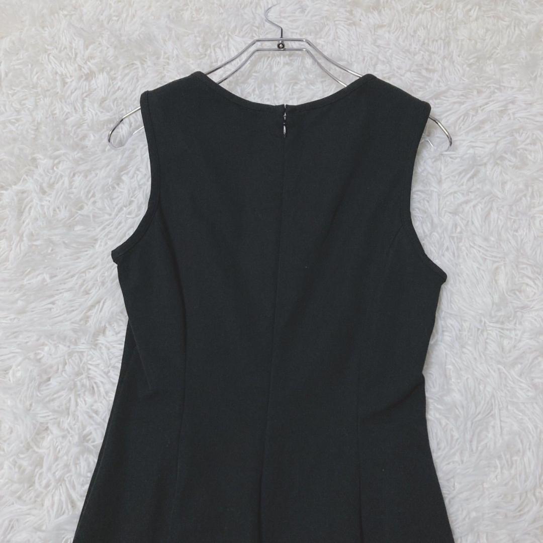 Banana Republic Sleeveless Dress Square Neck Black Ceremony
