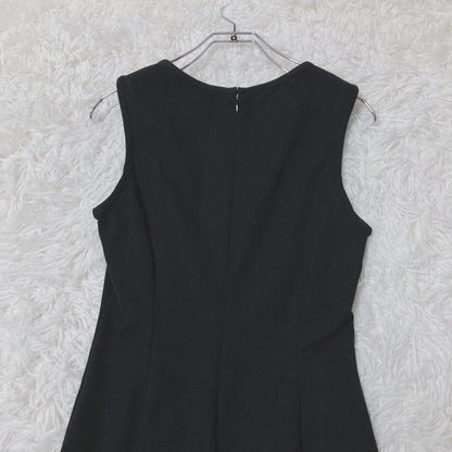 Banana Republic Sleeveless Dress Square Neck Black Ceremony