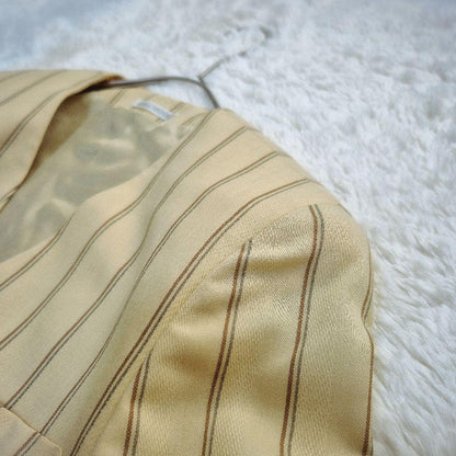 Madame Nicole Setup 90s Bubbly Suit Retro Stripe Made in Japan