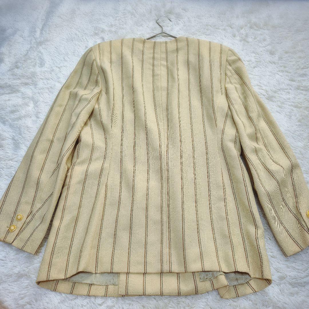 Madame Nicole Setup 90s Bubbly Suit Retro Stripe Made in Japan