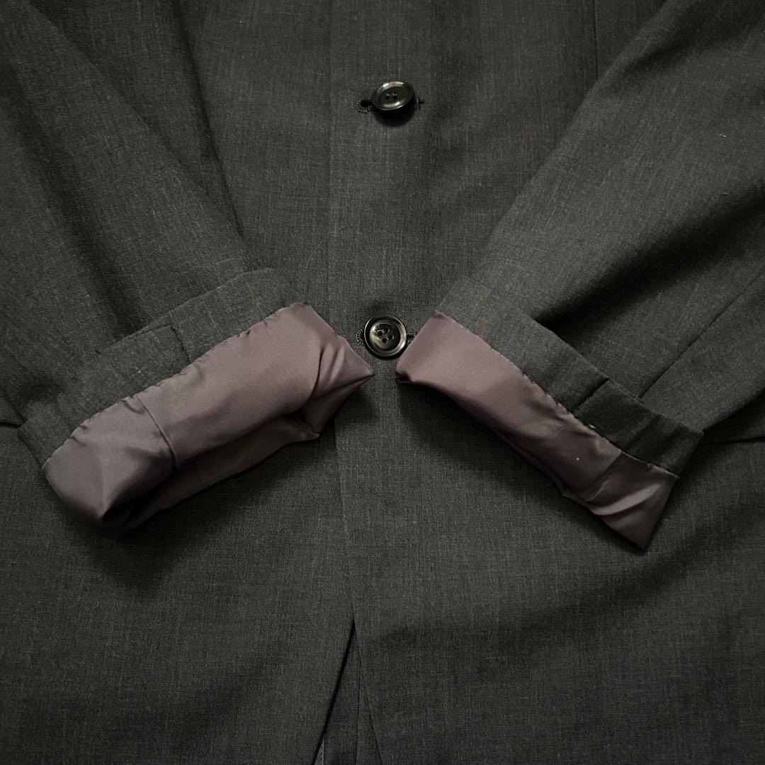 Very good condition Marzotto special order MEN’s BIGI mod suit all over pattern gray