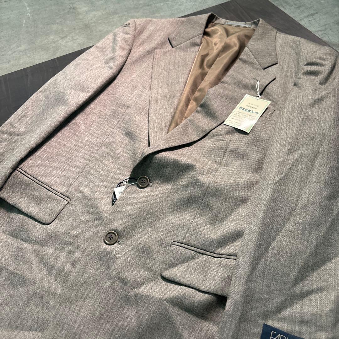 7LA1 Setup Suit Tailored Jacket Dead Stock Beige Old Clothes