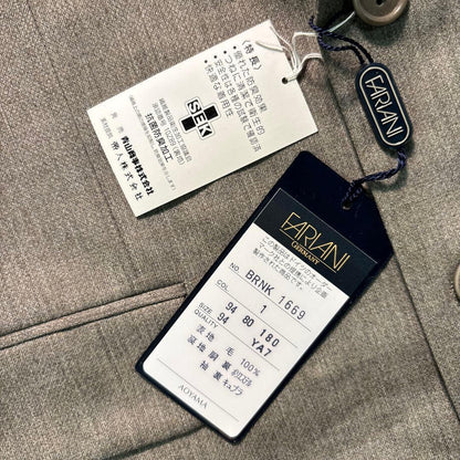 7LA1 Setup Suit Tailored Jacket Dead Stock Beige Old Clothes