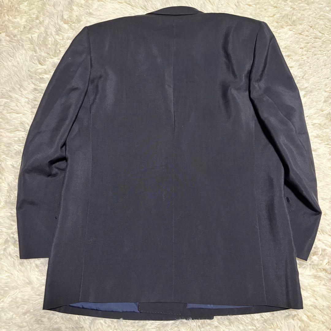 [Made in England x 60% Mohair] Casual suit double setup dark blue M