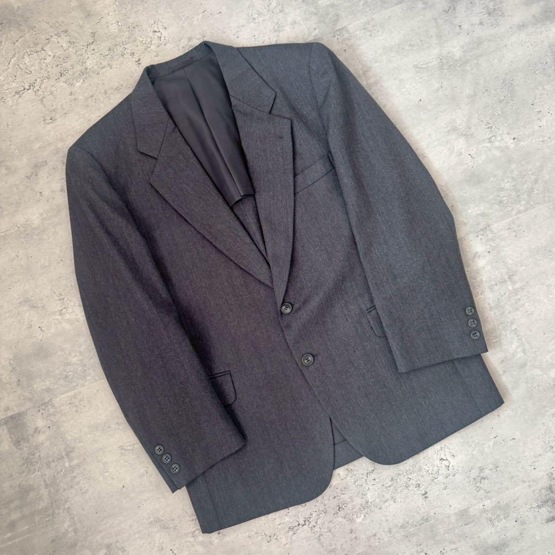 USED VINTAGE Setup Suit Three Piece Vest Gray