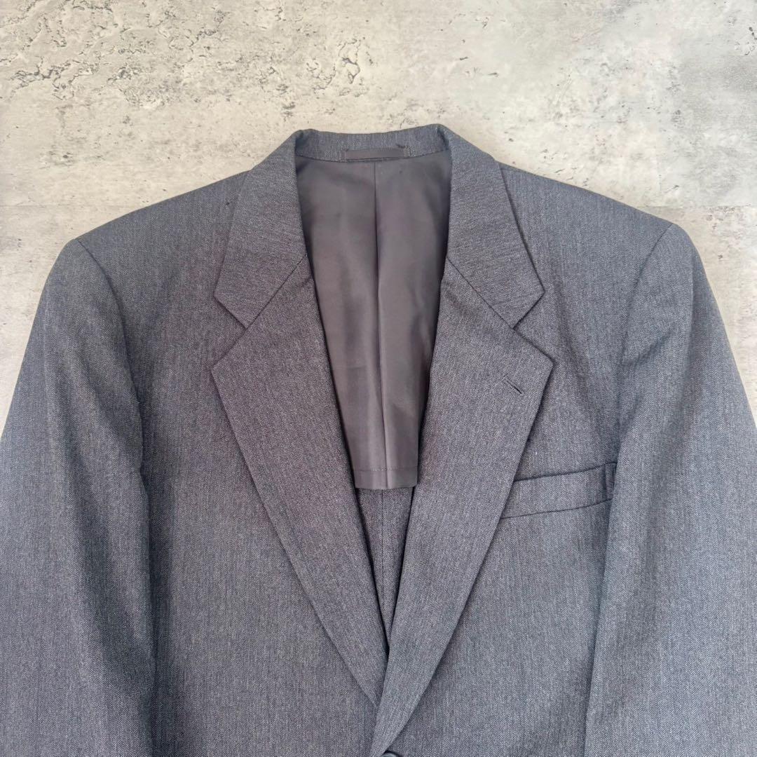 USED VINTAGE Setup Suit Three Piece Vest Gray