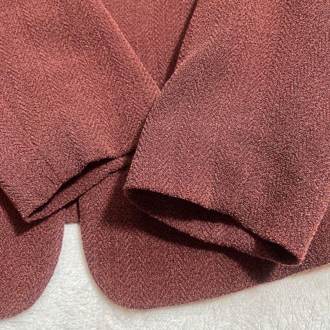 Setup suit skirt no collar jacket size 11 terracotta old clothes