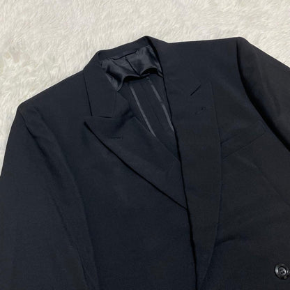 90s Casual Suit Setup Black Double Mode Vintage