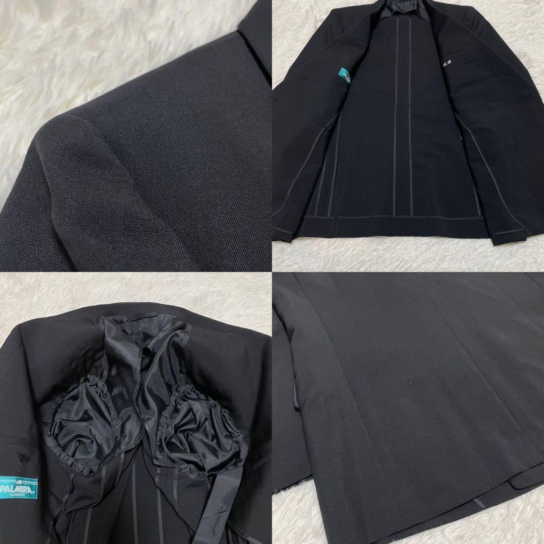 90s Casual Suit Setup Black Double Mode Vintage