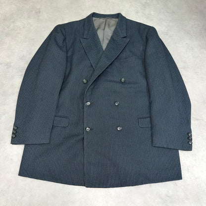 40s 50s vintage suits double rockabilly extra thick all over pattern rare