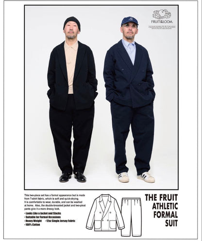 Keiji Kaneko × Fruit of the Loom DOUBLE SUIT