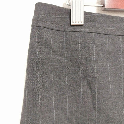 THE LIMITED Pinstripe Tight Skirt Gray No. 10 L