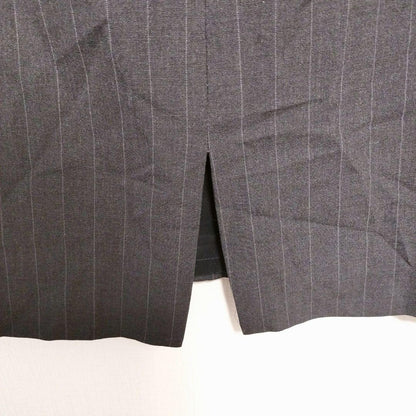 THE LIMITED Pinstripe Tight Skirt Gray No. 10 L