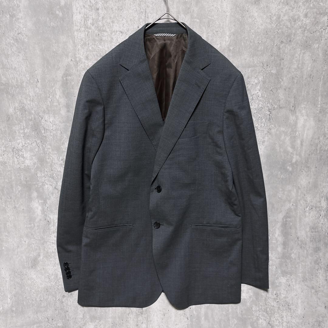 [Extremely Good Condition] Next Blue Aoyama Tailored Jacket Gray Business Suit Large
