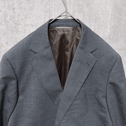 [Extremely Good Condition] Next Blue Aoyama Tailored Jacket Gray Business Suit Large