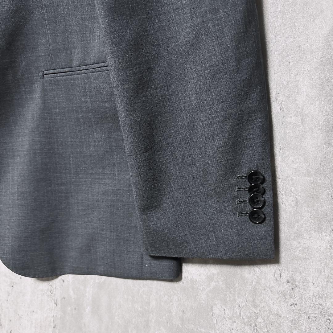 [Extremely Good Condition] Next Blue Aoyama Tailored Jacket Gray Business Suit Large