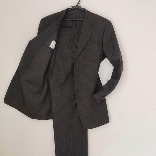 Finest SUPER150'S Armani Rezzoni Suit Made in Italy 50 L