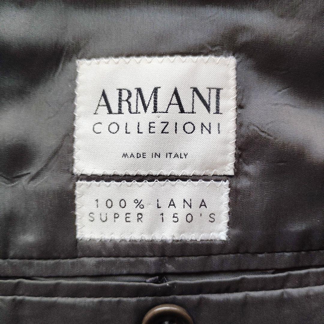Finest SUPER150'S Armani Rezzoni Suit Made in Italy 50 L