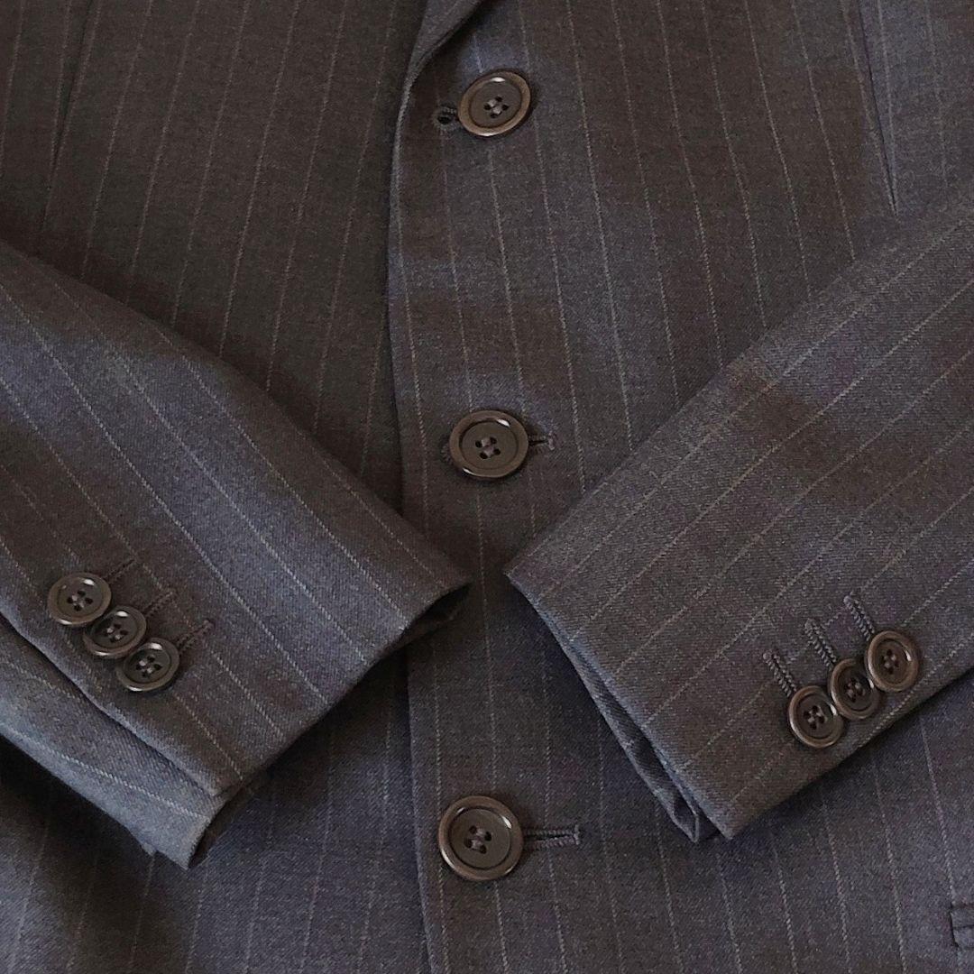 Finest SUPER150'S Armani Rezzoni Suit Made in Italy 50 L