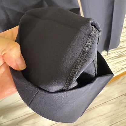 【rare! ️New and unused item!! ️] Vintage suit double setup A6 navy