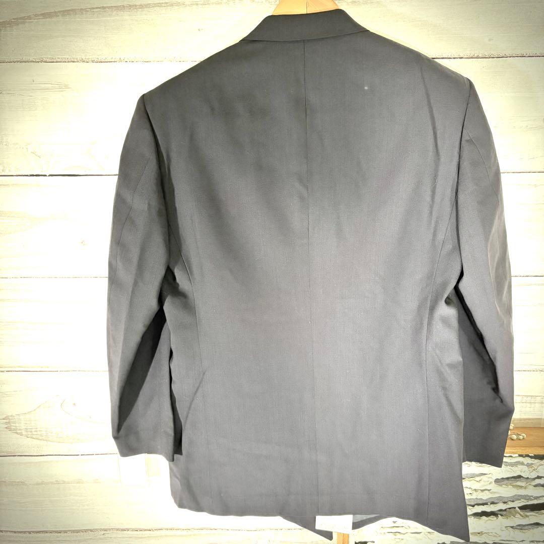 【rare! ️New and unused item!! ️] Vintage suit double setup A6 navy