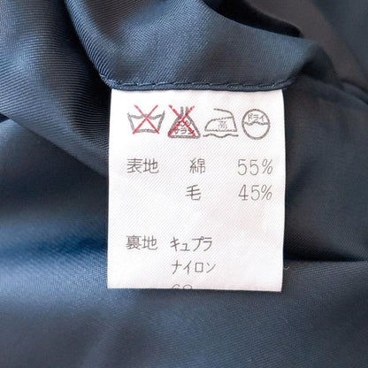 Masaki Suda Vintage Double Breasted Casual Suit Top and Bottom Dark Blue L