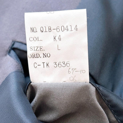 Masaki Suda Vintage Double Breasted Casual Suit Top and Bottom Dark Blue L
