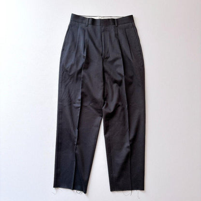 Masaki Suda Vintage Double Breasted Casual Suit Top and Bottom Dark Blue L